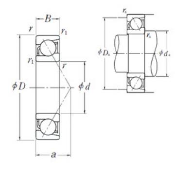 Rodamiento 7968B NSK