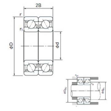 Rodamiento 7221CDB NACHI