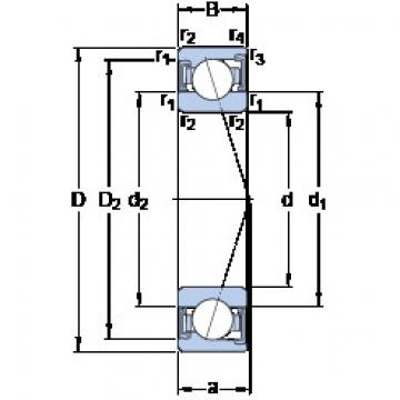 Rodamiento S7003 ACD/P4A SKF