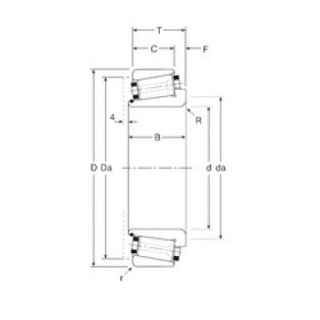 Rodamiento 100034X/100080 Gamet