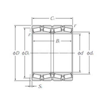 Rodamiento E-LM283649D/LM283610/LM283610DG2 NTN