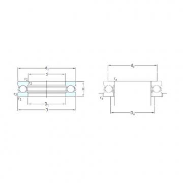 Rodamiento 51120 SKF