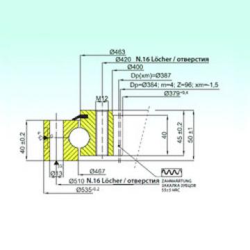 Rodamiento ZB1.20.0465.200-1RPTN ISB