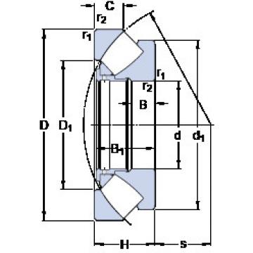 Rodamiento 292/900 EM SKF