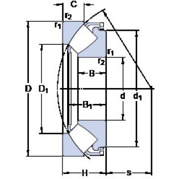 Rodamiento 29468 E SKF