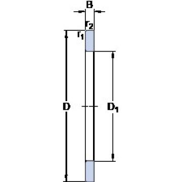 Rodamiento GS 81210 SKF