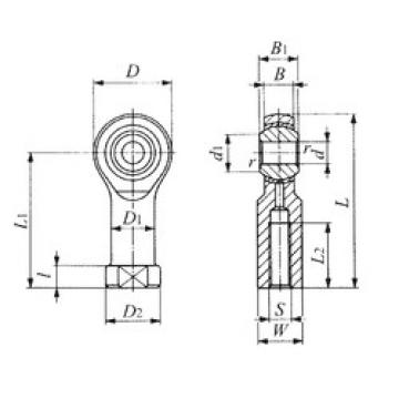 Rodamientos PHSB 12 IKO