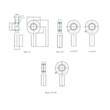 Rodamientos SA80ES-2RS SKF