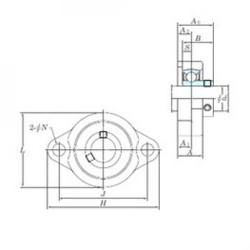 Rodamiento BLF207-22 KOYO