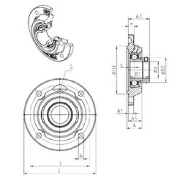 Rodamiento ESFEE212 SNR