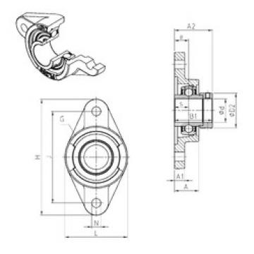 Rodamiento EXFL210 SNR