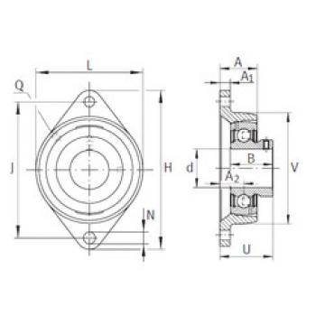 Rodamiento PCJTY3/4 INA