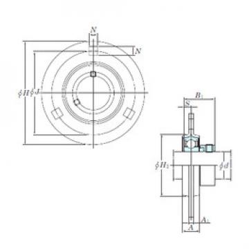 Rodamiento SAPF206-19 KOYO