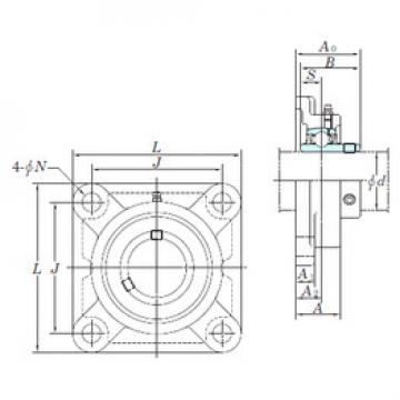 Rodamiento UCF209-27 KOYO