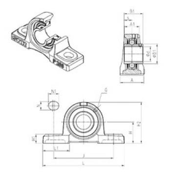 Rodamiento UCP210 SNR