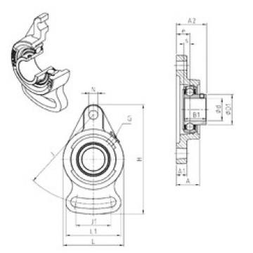 Rodamiento USFA212 SNR