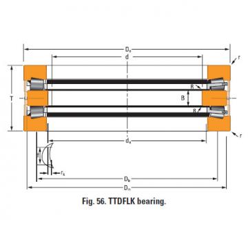 Bearing Thrust race double f-21063-c