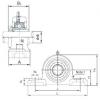 Rodamiento UKP208+H2308 NACHI