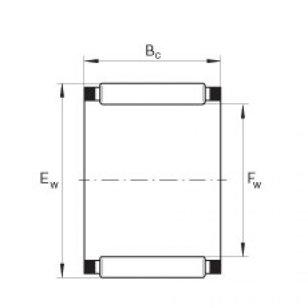 Rodamiento K10X13X13-TV INA #1 image