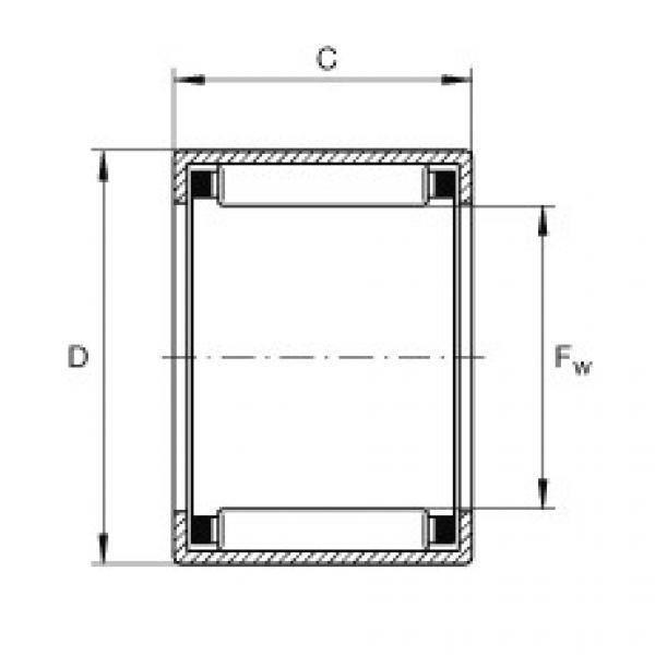 Rodamiento SCE105 INA #1 image