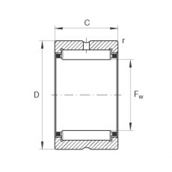 Rodamiento NKS25 INA #1 image