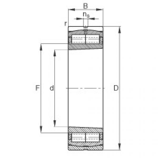 Rodamiento F-803186.ZL-K-C3 FAG #1 image