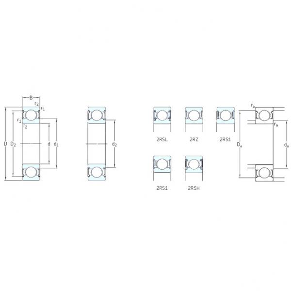 Rodamiento 16100-2Z SKF #1 image