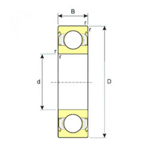 Rodamiento SS 6201-2RS ISB #1 image