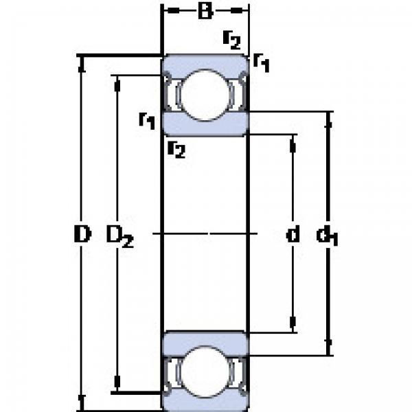 Rodamiento E2.6310-2Z SKF #1 image