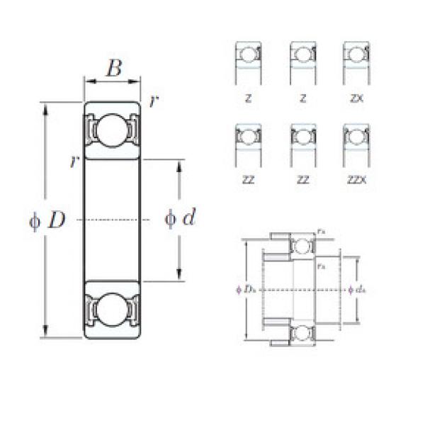 Rodamiento 6912Z KOYO #1 image