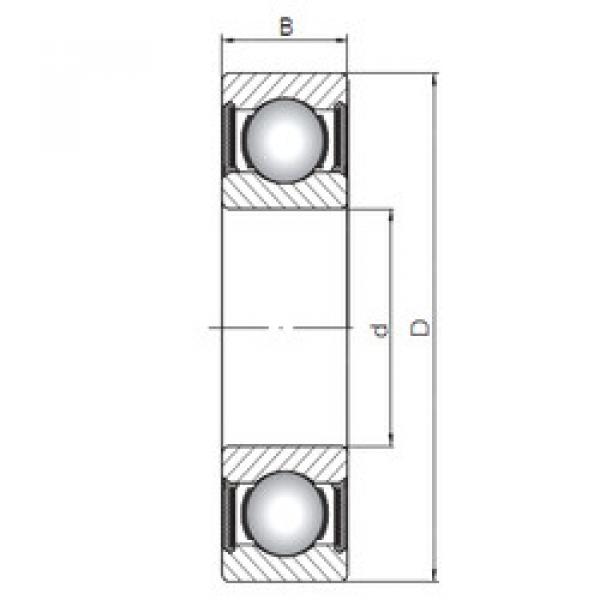 Rodamiento 63317-2RS ISO #1 image