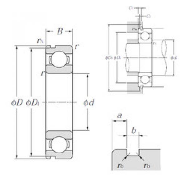 Rodamiento 6922N NTN #1 image