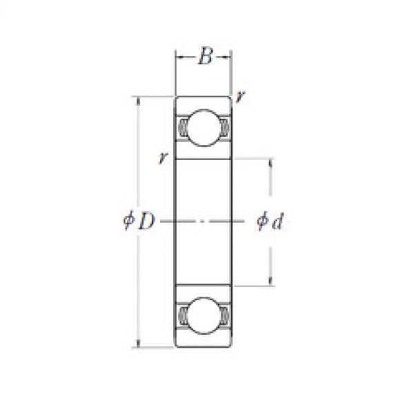 Rodamiento 6903L11-H-20 NSK #1 image