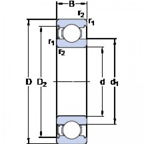 Rodamiento 6013-Z SKF #1 image