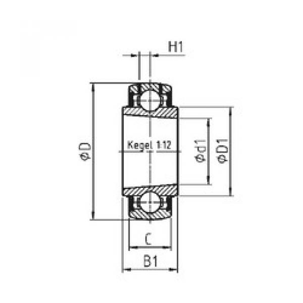 Rodamiento UK212 SNR #1 image