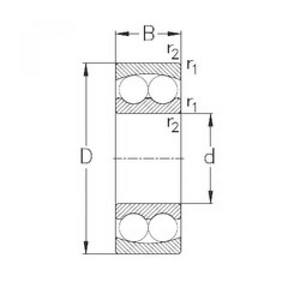 Rodamiento 2205 NKE #1 image