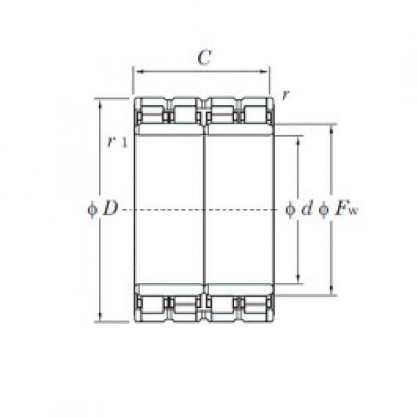 Rodamiento 114FC81594 KOYO #1 image