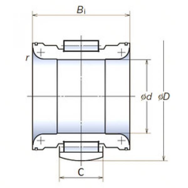 Rodamiento 130RNPH2107 NSK #1 image