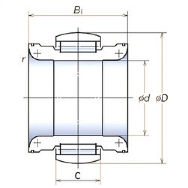 Rodamiento 130RNP2101 NSK #1 image