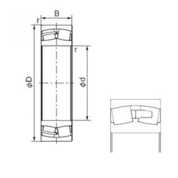 Rodamiento 21310AX NACHI #1 image