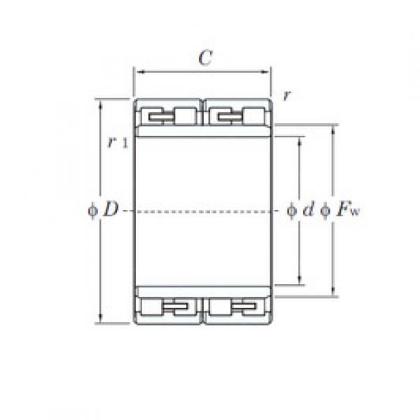 Rodamiento 46FC34260 KOYO #1 image