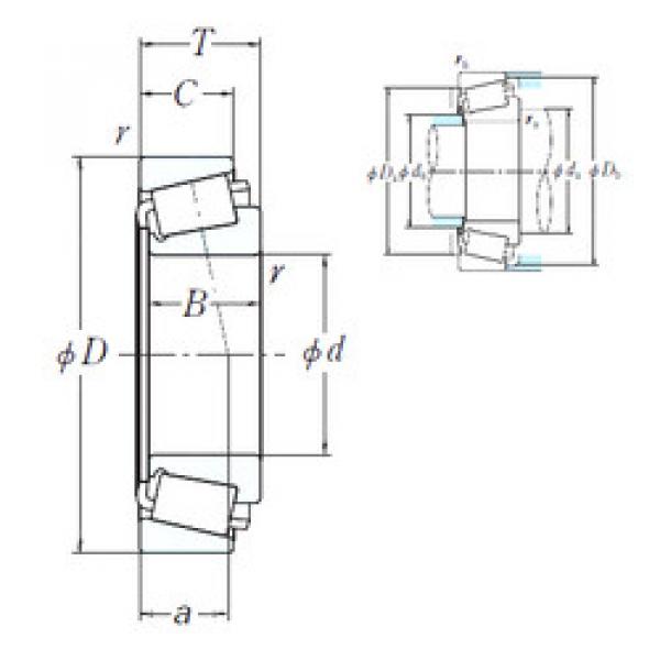 Rodamiento 544091/544118 NSK #1 image