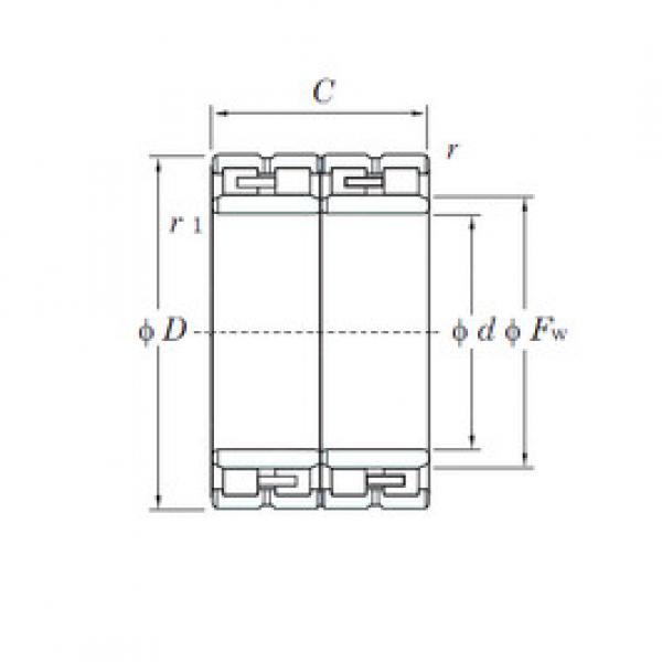 Rodamiento 74FC52400W KOYO #1 image