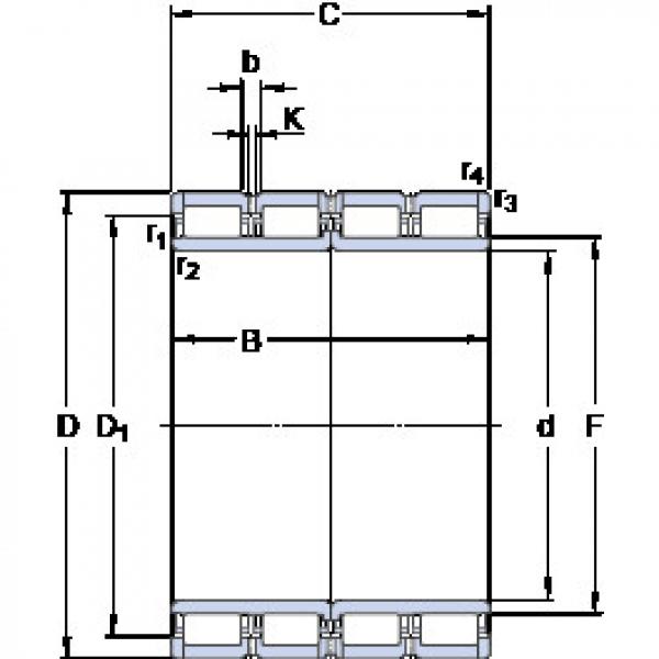 Rodamiento BC4-8000/HA1 SKF #1 image