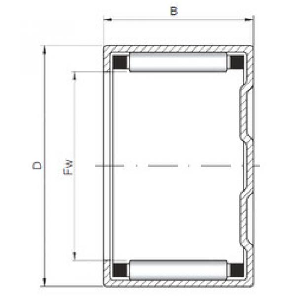 Rodamiento BK0509 ISO #1 image