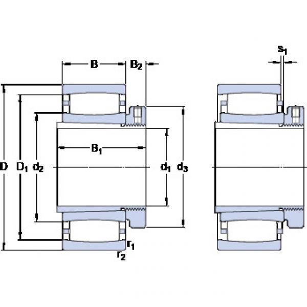 Rodamiento C 2219 K + H 319 E SKF #1 image