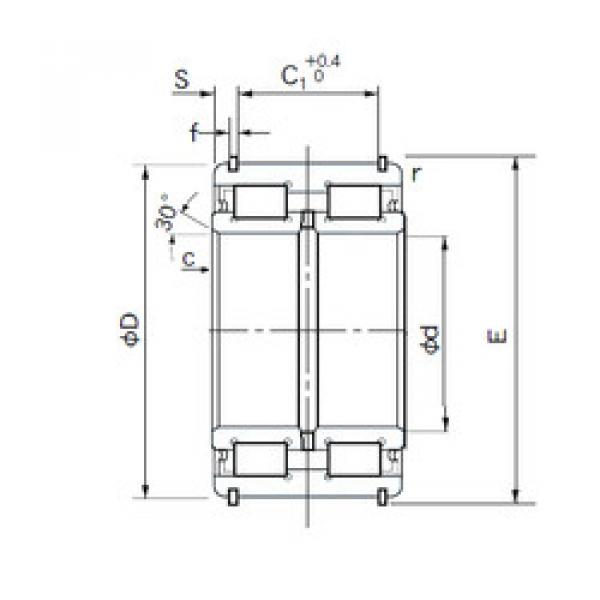 Rodamiento E5028NRNT NACHI #1 image