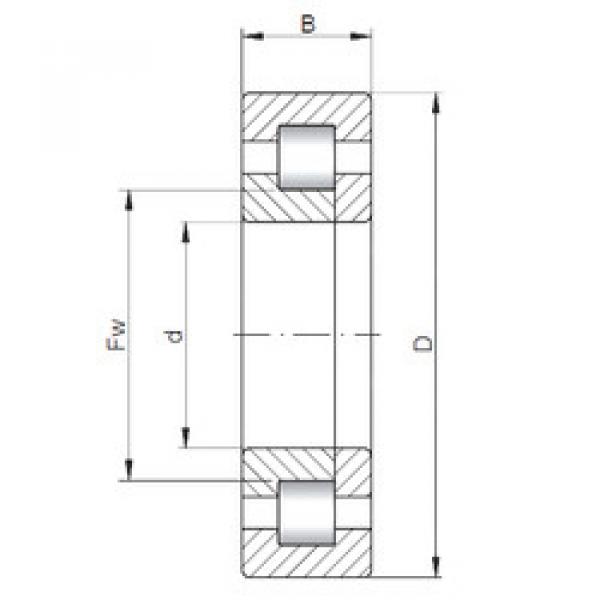 Rodamiento NUP3072 ISO #1 image