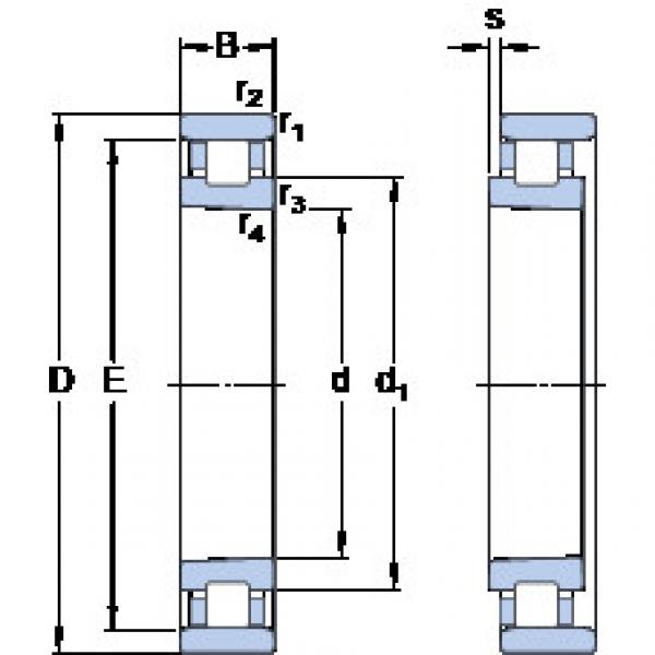 Rodamiento N 1015 KPHA/SP SKF #1 image