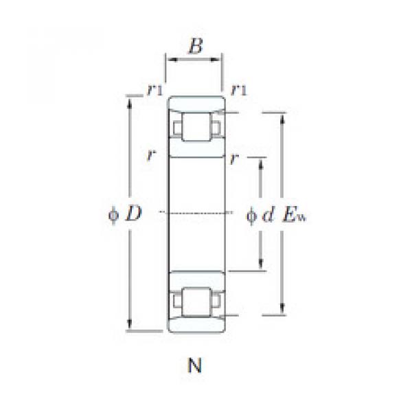 Rodamiento N207 KOYO #1 image